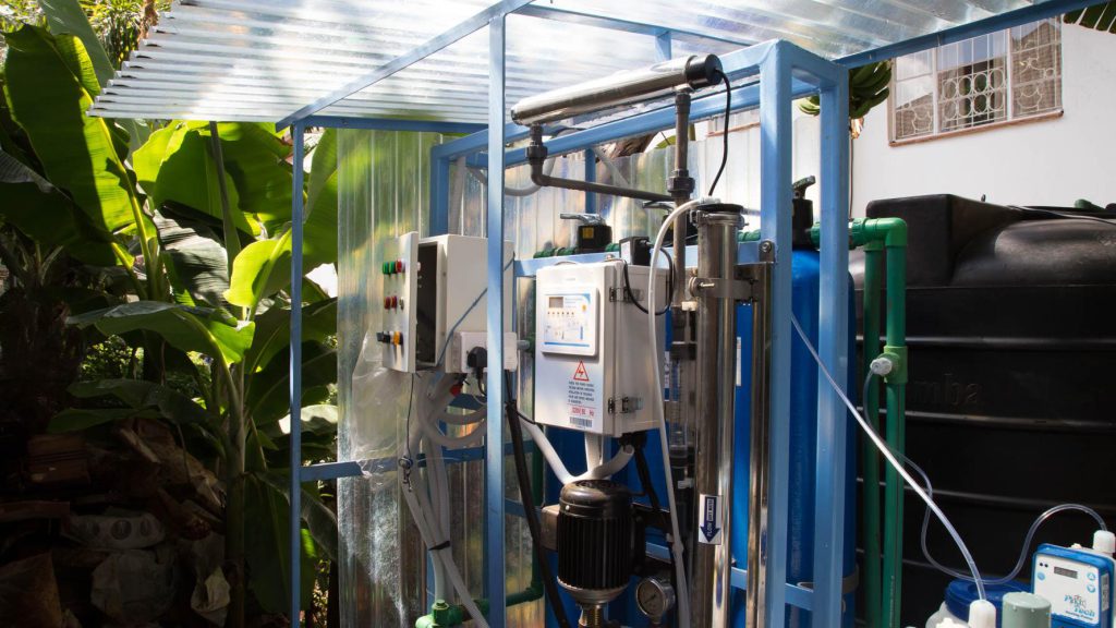 Full home water filtration system
